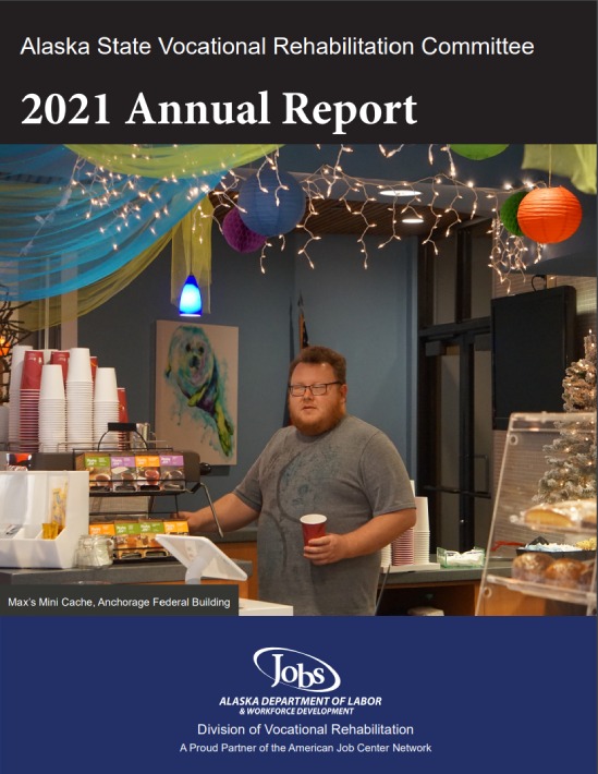 Cover of the 2021 SVRC Annual Report. 