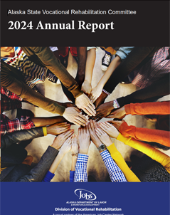 Cover of the 2024 SVRC Annual Report. 